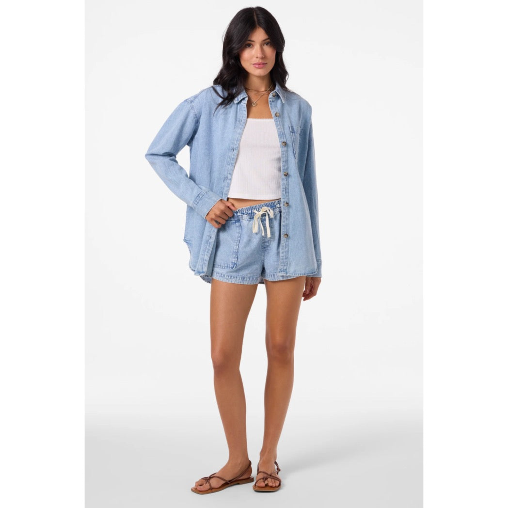 ONEILL - SEVIE SHACKET DENIM TOP | Drifter