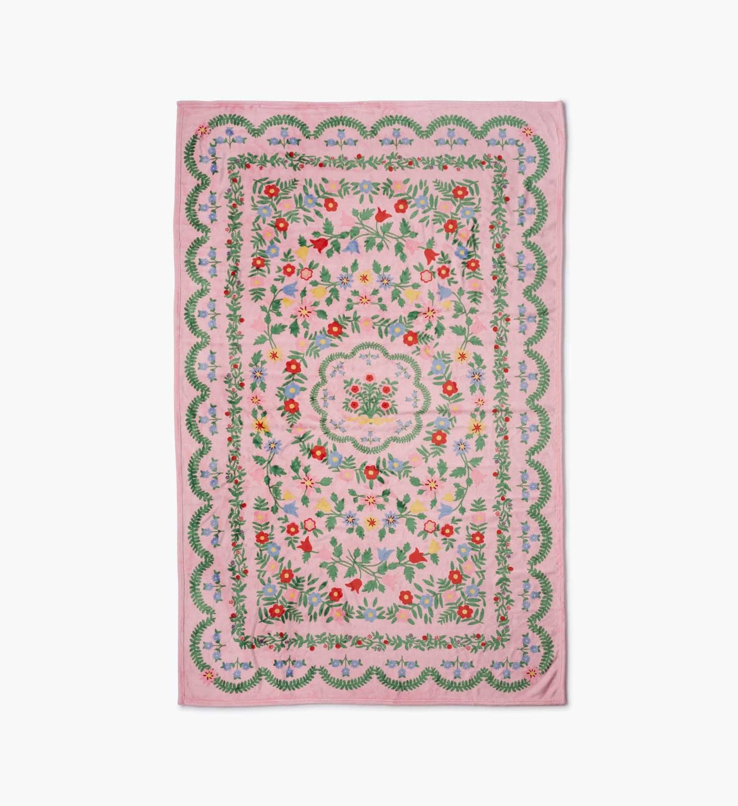 Fleece Blanket - Rosette