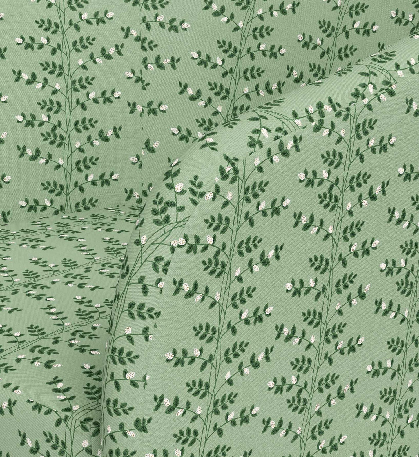 Pembroke Swivel Chair - Climbing Vines
