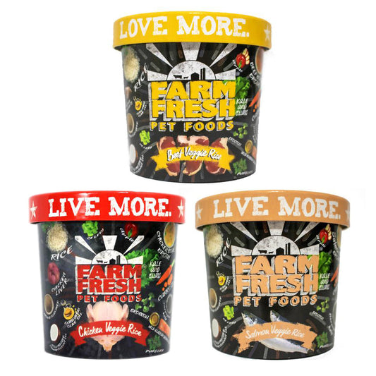 Farm Fresh Veggie Rice Dog Foods