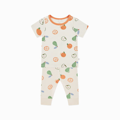 Fruit Print Short Sleeve Pyjamas