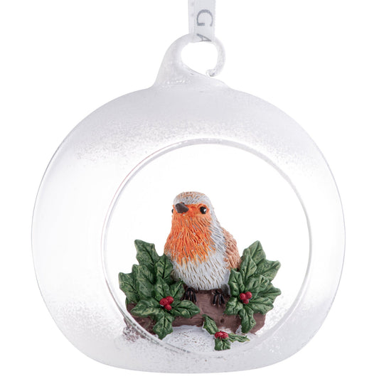 Galway Robin Hanging Bauble Ornament