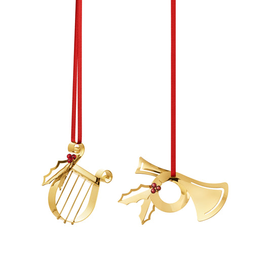Georg Jensen 2026 Gold Holiday Ornament Set