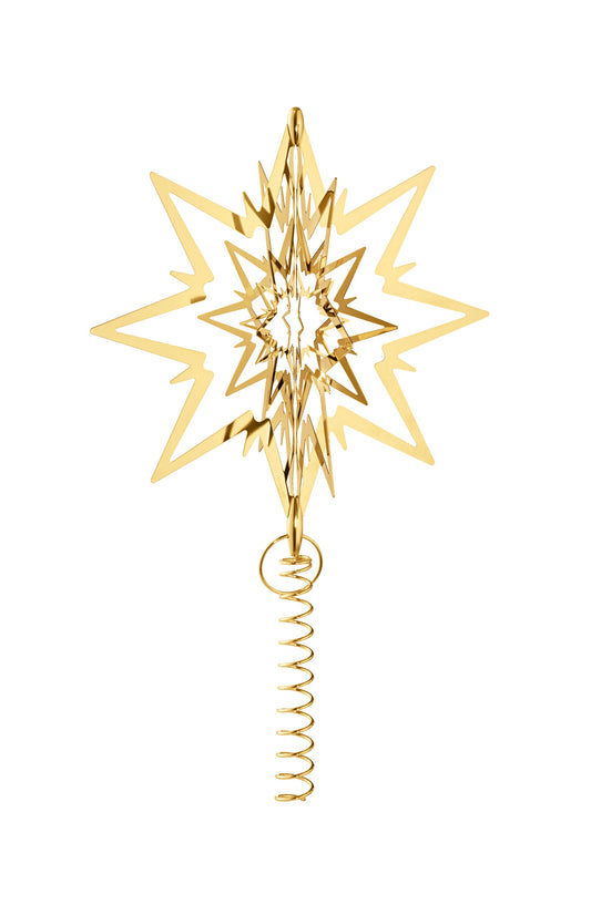 Georg Jensen Christmas Gold Top Star Large