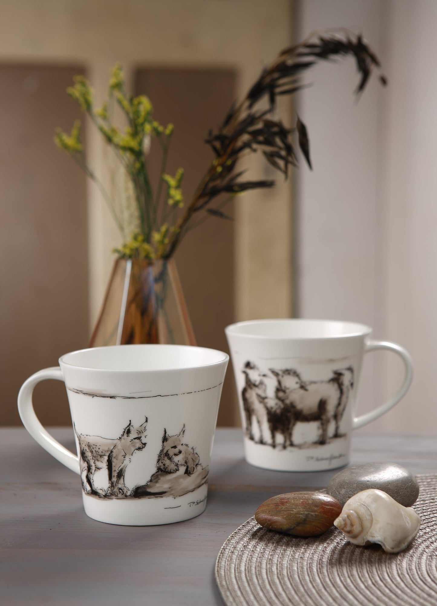 Goebel Curious flock Sheep Mug