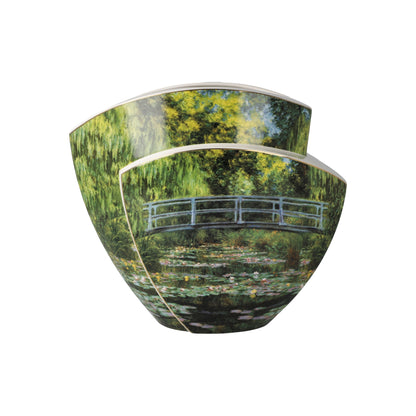 Goebel Japanese Bridge Vase Claude Monet 20 cm
