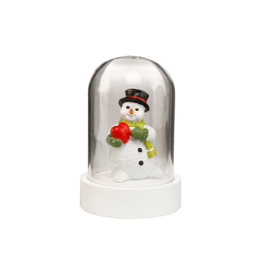 Goebel My Little Heart Snowman- Glass Dome