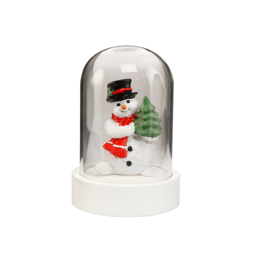 Goebel My Little Tree Snowman - Glass Dome