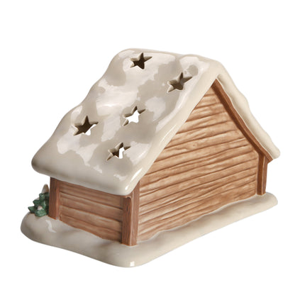 Goebel Stable with Snow