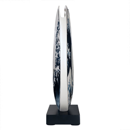 Goebel The Great Wave Vase 33.5cm