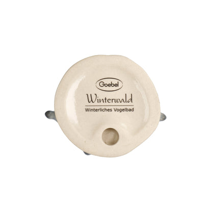 Goebel Wintery Birdbath