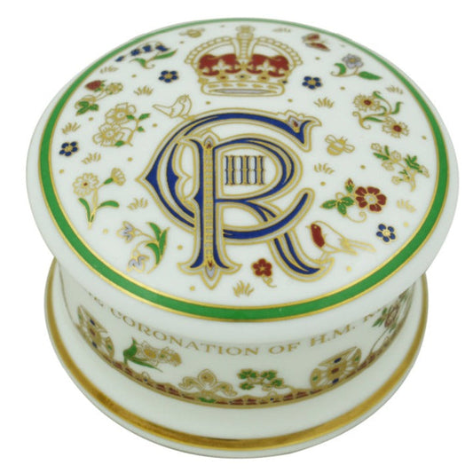 Goviers God Save The King A Coronation Celebration Trinket Box