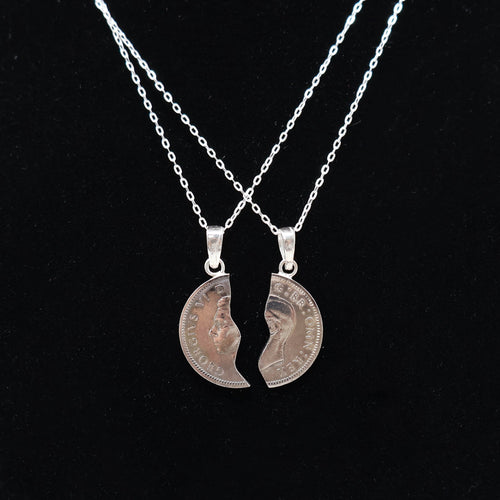 Goviers Split Sixpence Pair - 1952