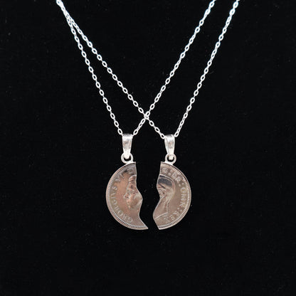 Goviers Split Sixpence Pair 1970