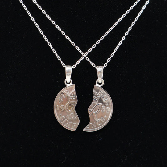 Goviers Split Sixpence Pair - Year of Choice