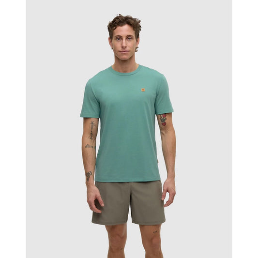 TENTREE - BAKER TEE | Turquoise Sky Heather