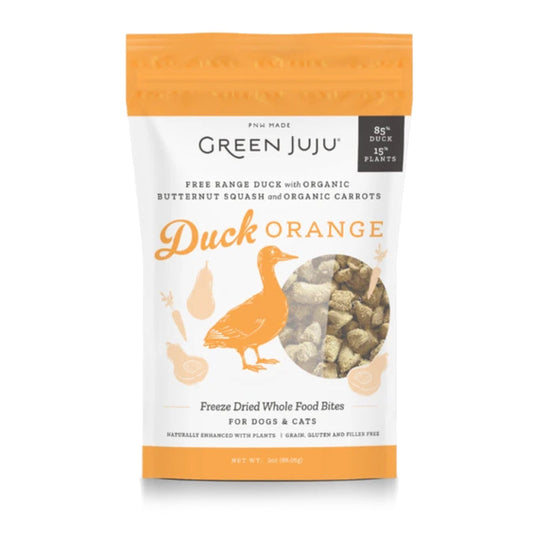 Green Juju Kitchen Freeze-Dried Duck Orange Bites