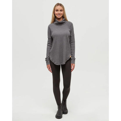 TENTREE - HIGHWOOD TURTLENECK SWEATER | Dark Grey Heather