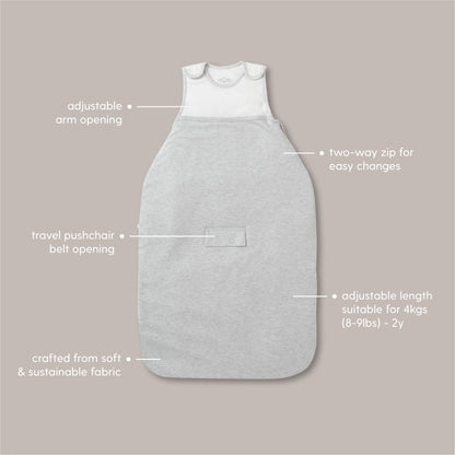 Clever Winter Sleeping Bag 2.5 TOG - Blush Stripe