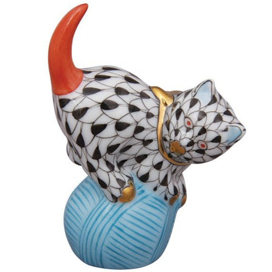 Herend Cat Miniature VHN