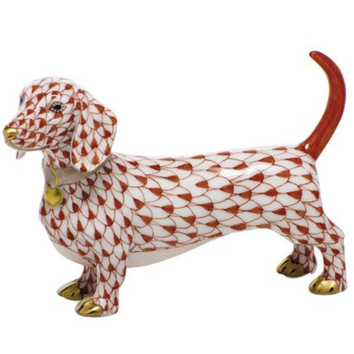 Herend Dachshund with Collar VH