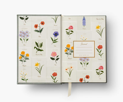 Birth Month Mini Embroidered Journal - October