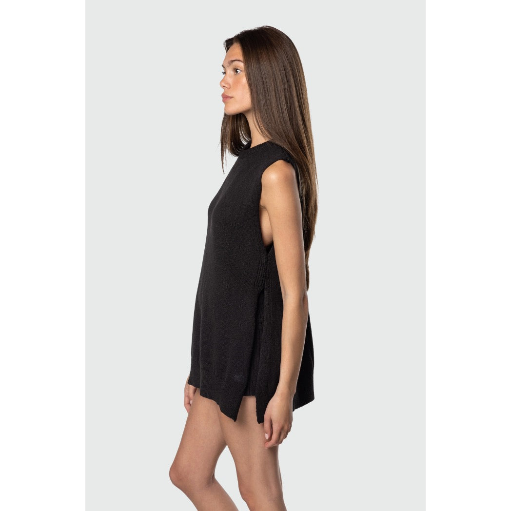 TEAMLTD - KNIT TANK | Black