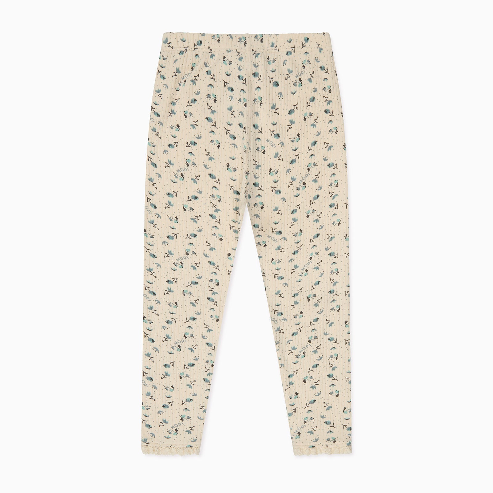 Floral Ribbed Pyjamas