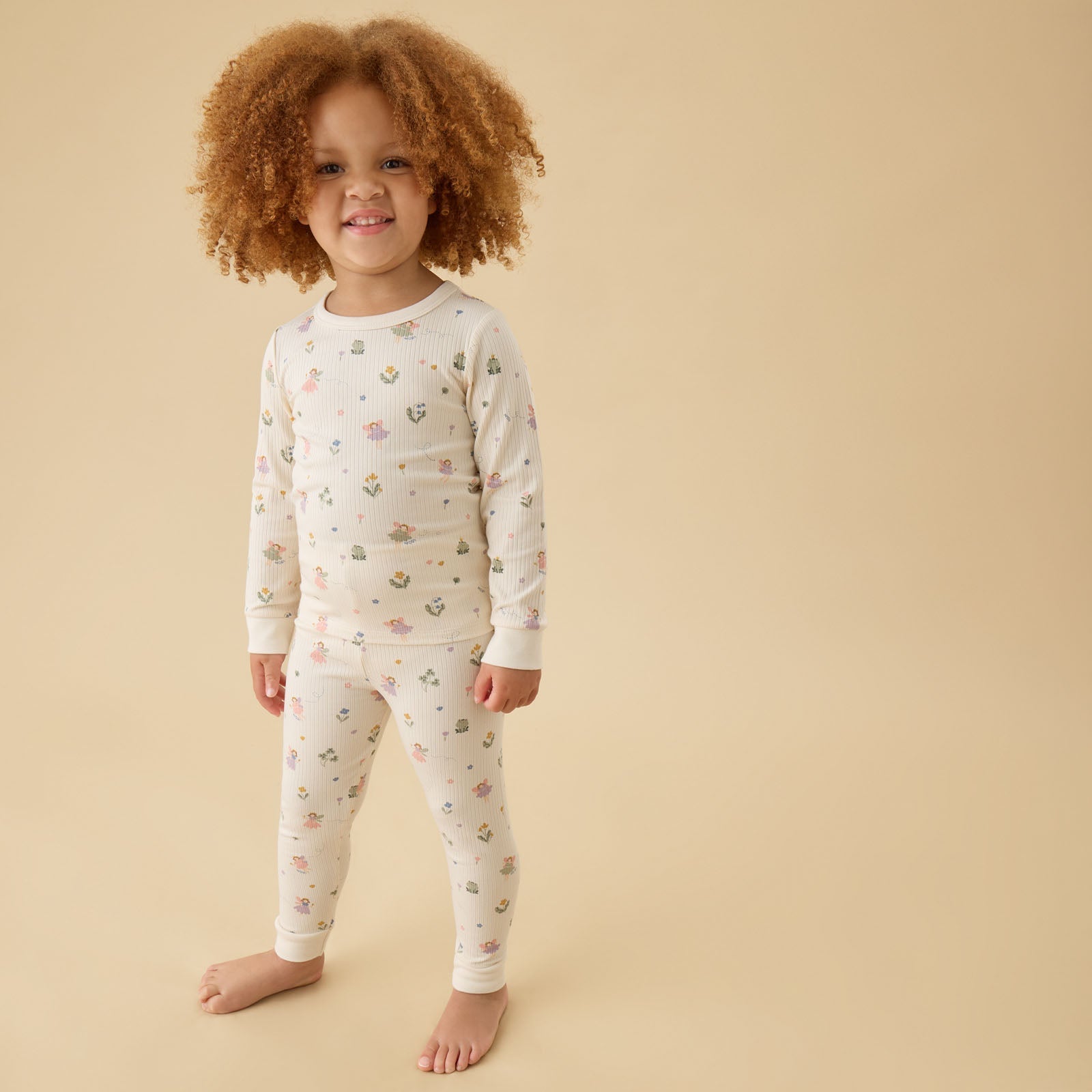 Fairy Garden Ribbed Pyjamas