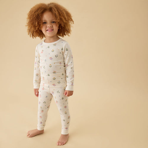 Fairy Garden Ribbed Pyjamas