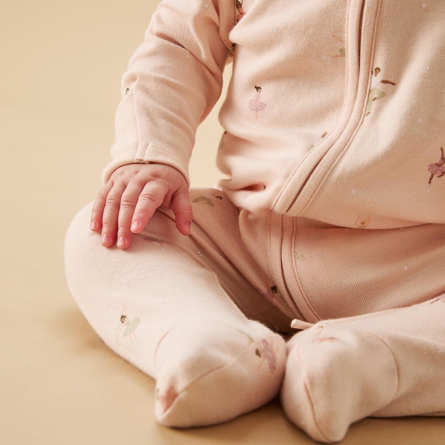 Ballerina Clever Zip Sleepsuit