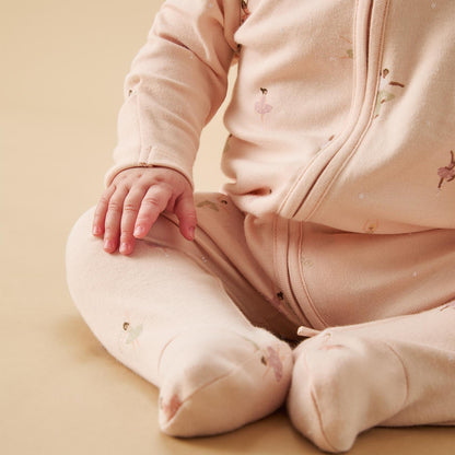Ballerina Clever Zip Sleepsuit