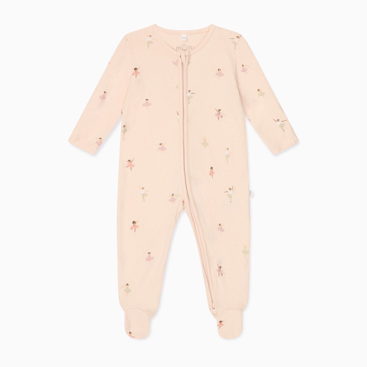 Ballerina Clever Zip Sleepsuit