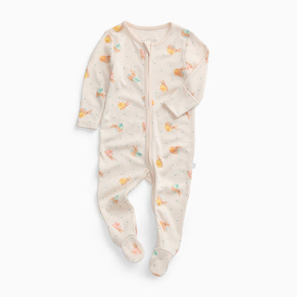 Bunny Clever Zip Sleepsuit