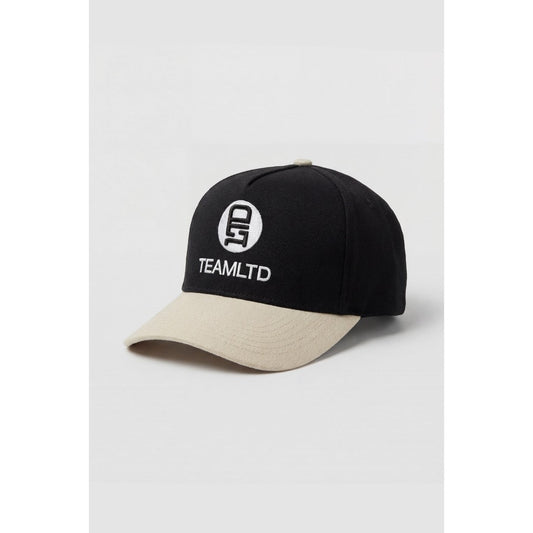 TEAMLTD - LOGO SNAPBACK | Cream Black