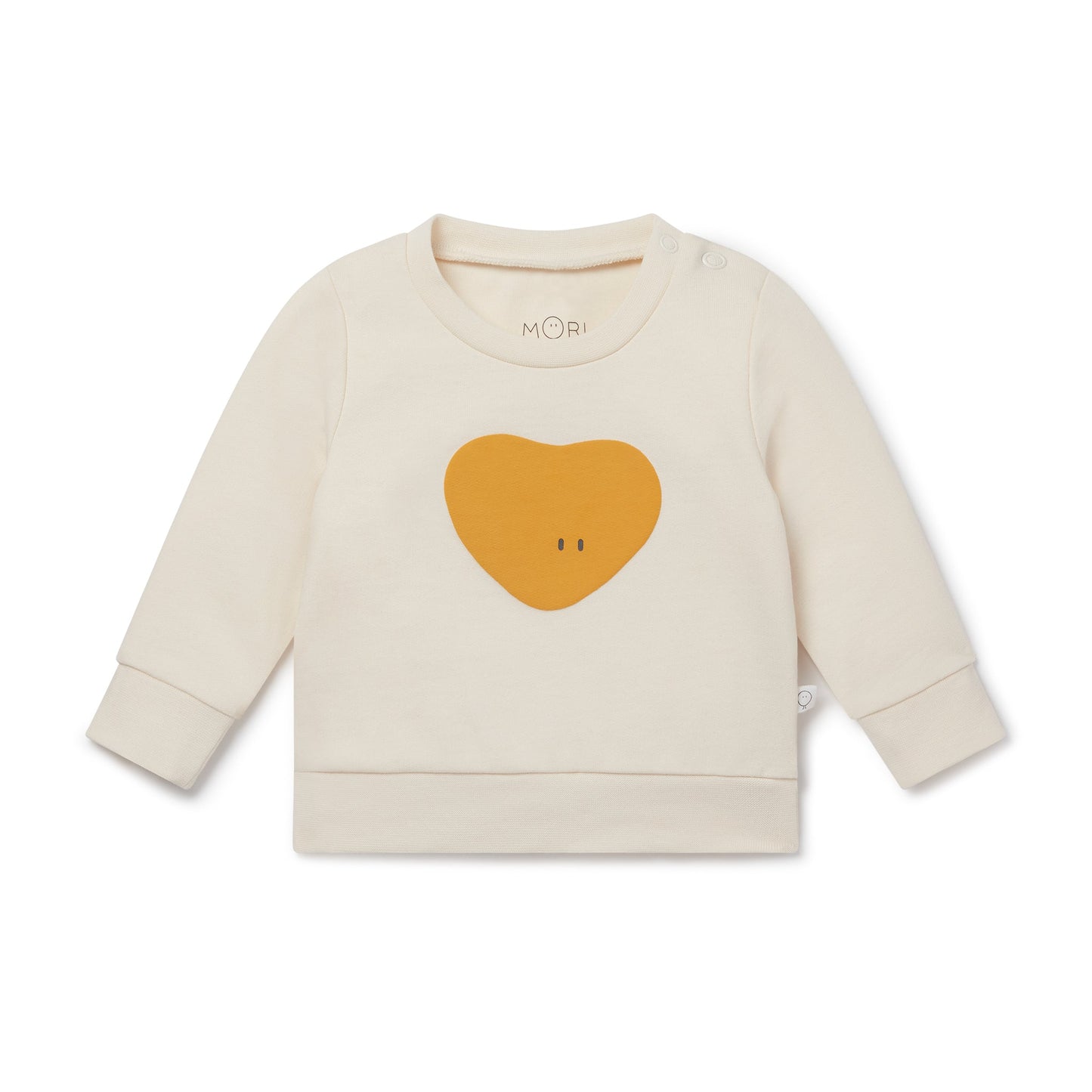 Heart Sweatshirt & Ribbed Leggings Outfit