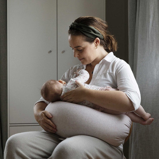bbhugme Nursing Pillow - Melange Grey
