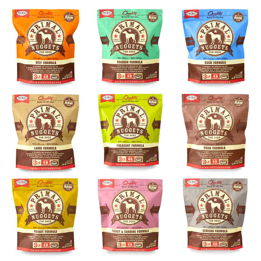 Primal's Raw Frozen Nuggets for Dogs