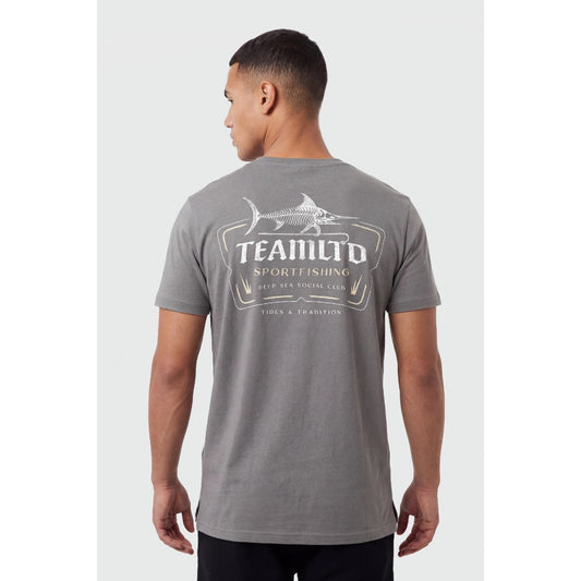 TEAMLTD - SPORTFISHING TEE | Washed Grey