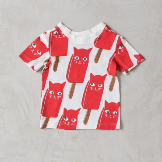 All Over Catsicle Baby T-Shirt