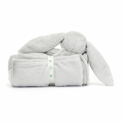 Bashful Silver Bunny Blankie