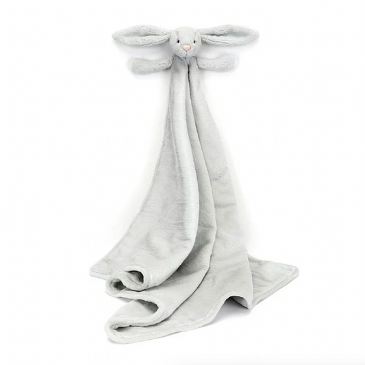 Bashful Silver Bunny Blankie