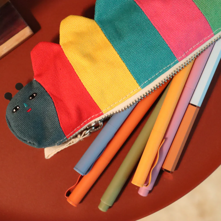 Casey Caterpillar Pencil Case