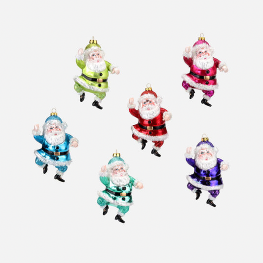 Bright Santa Ornament