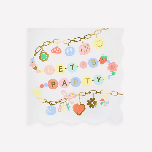 Charm Party Large Napkins (x16)