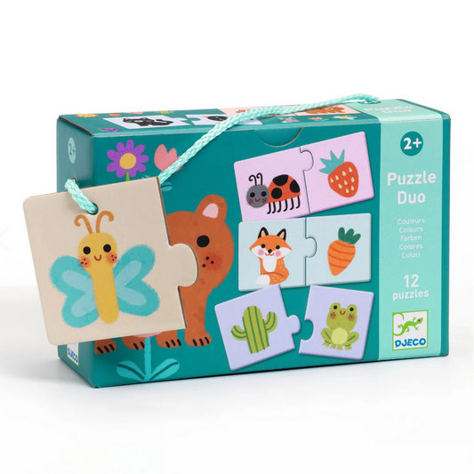 Colors Puzzle Duo Matching Activity