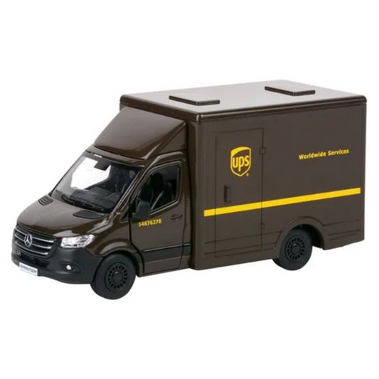5" Die-Cast UPS Mercedes-Benz Sprinter Box Truck