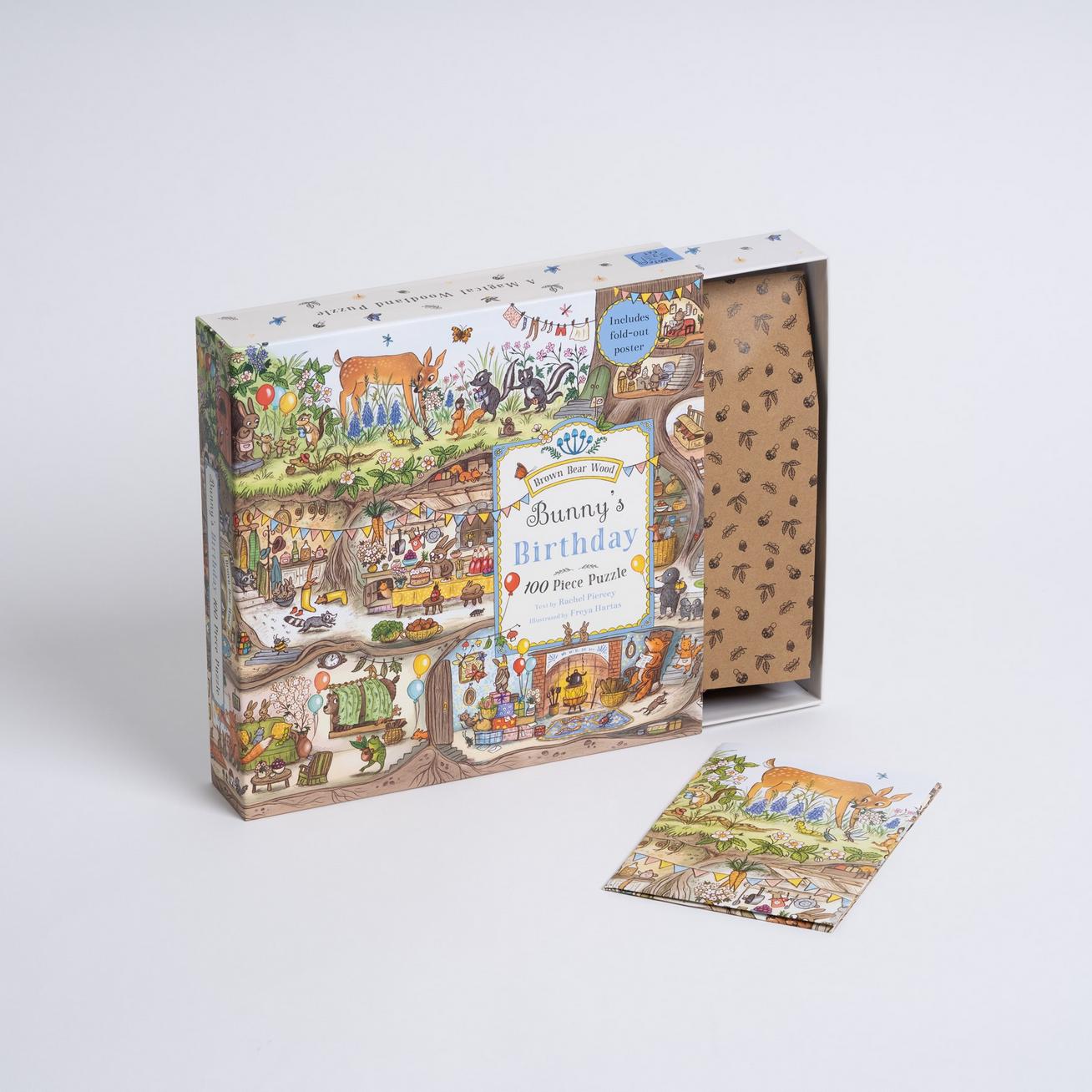 Bunny's Birthday Puzzle: A Magical Woodland 100pcs
