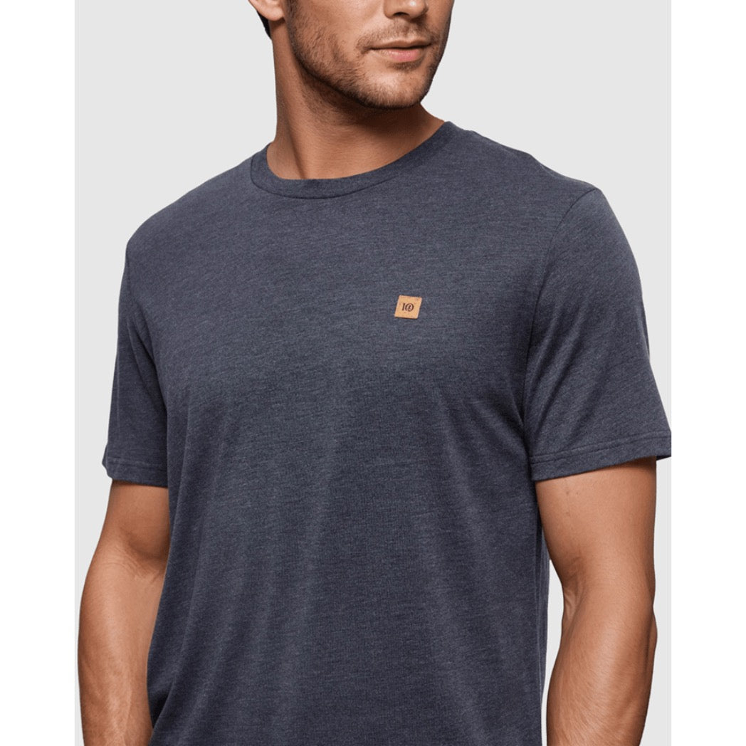 TENTREE - BAKER TEE | Midnight Blue Heather