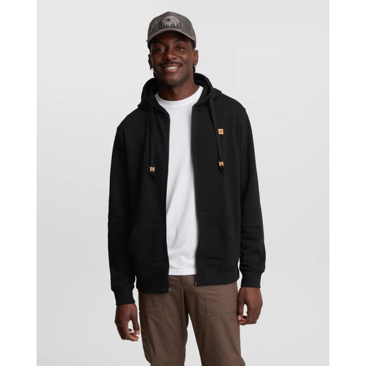 TENTREE - REYNARD ZIP HOODIE | Meteorite Black